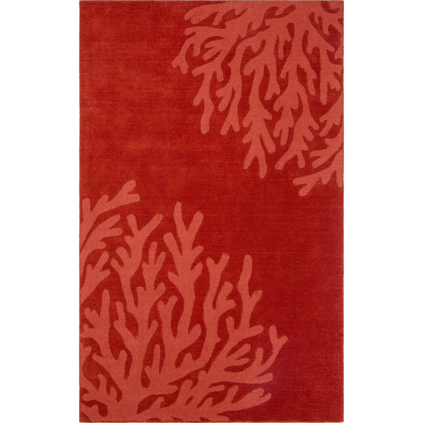 001 98376-3262,98376-3265 | Primary Silo | Mystique Rug - 22148 by Surya in rust. Made from 100% wool in a unique style.