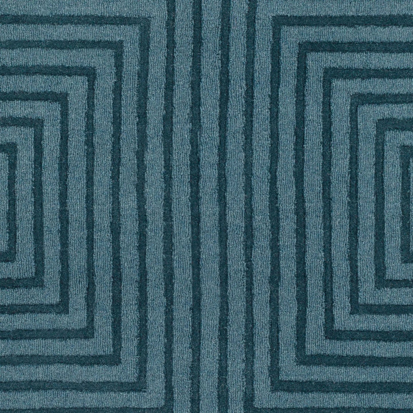 004 97525-3262 | Closeup | Mystique Rug - 22151 by Surya in dark blue. Made from 100% wool in a unique style.