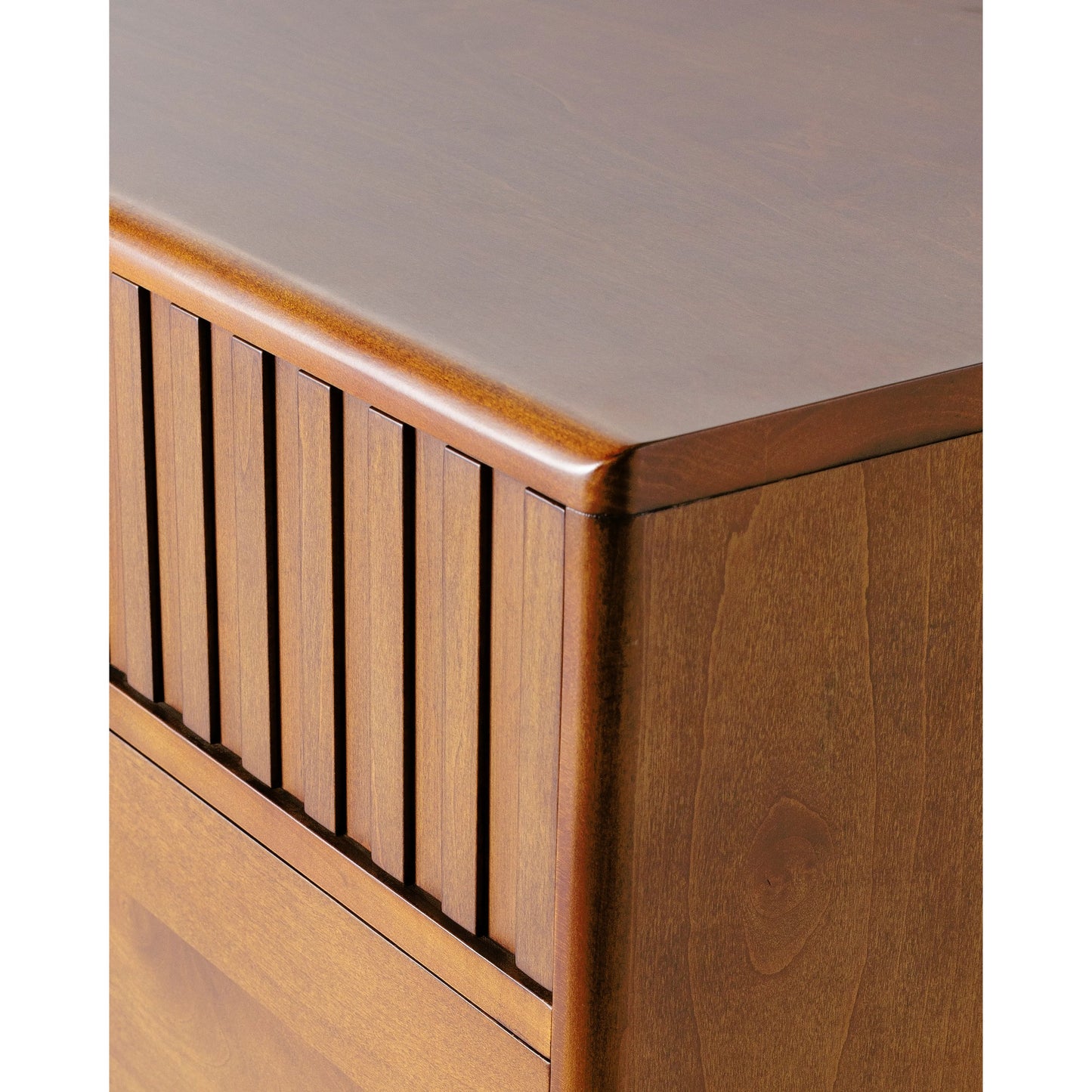 003 SI-2164098 | Closeup | Madri Dresser - 526095 by Surya in top: brown, base: brown and stainedrawstainedstained. Made from poplar, manufactured wood, rubber wood in a transitional style.