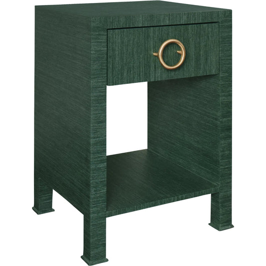 Malcolm One Drawer Side Table by Worlds Away. Made from unique in a eclectic & global style.