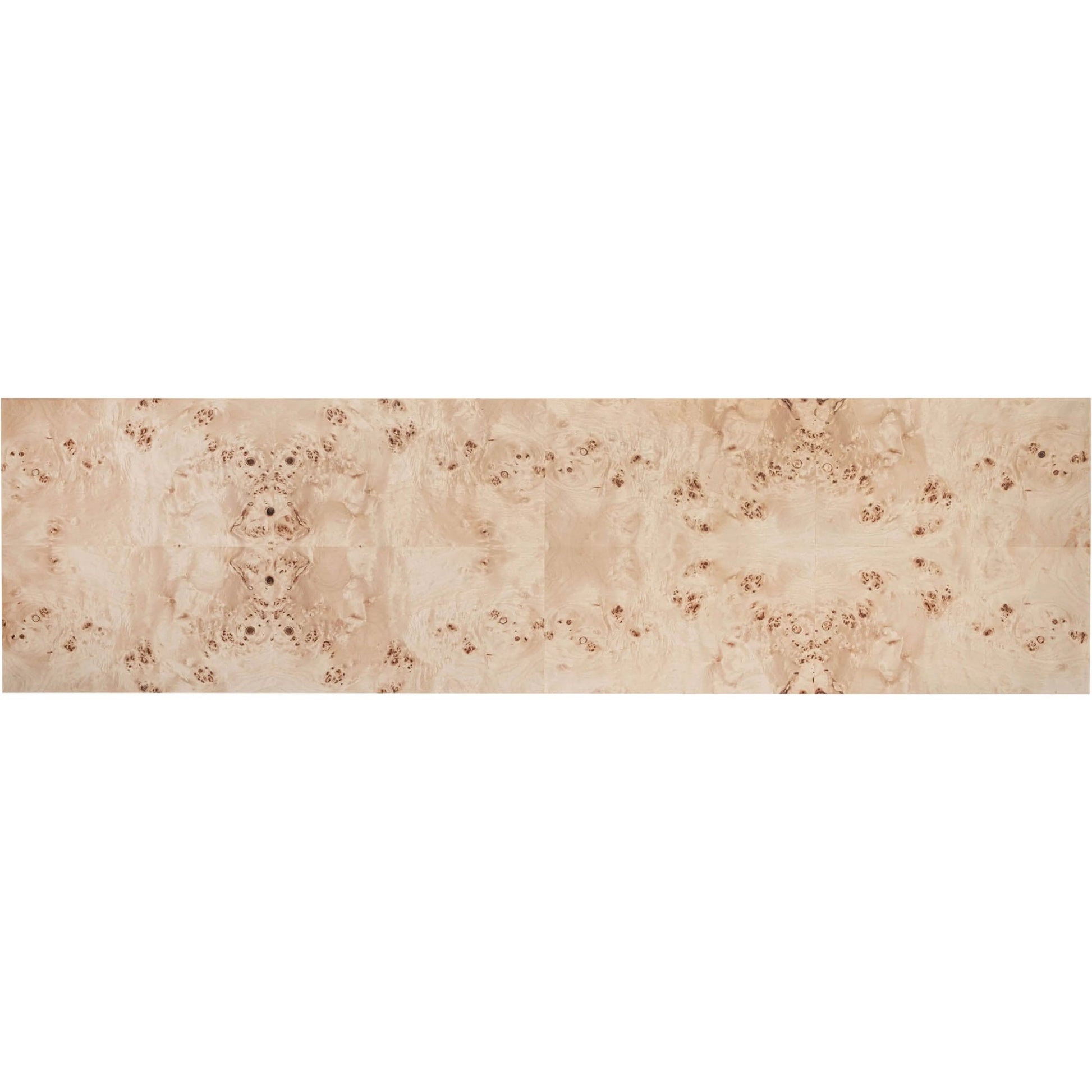 Mappa 3-Door Sideboard by LH Imports. Made from mdf oak veneer, burl mappa veneer in a modern style.