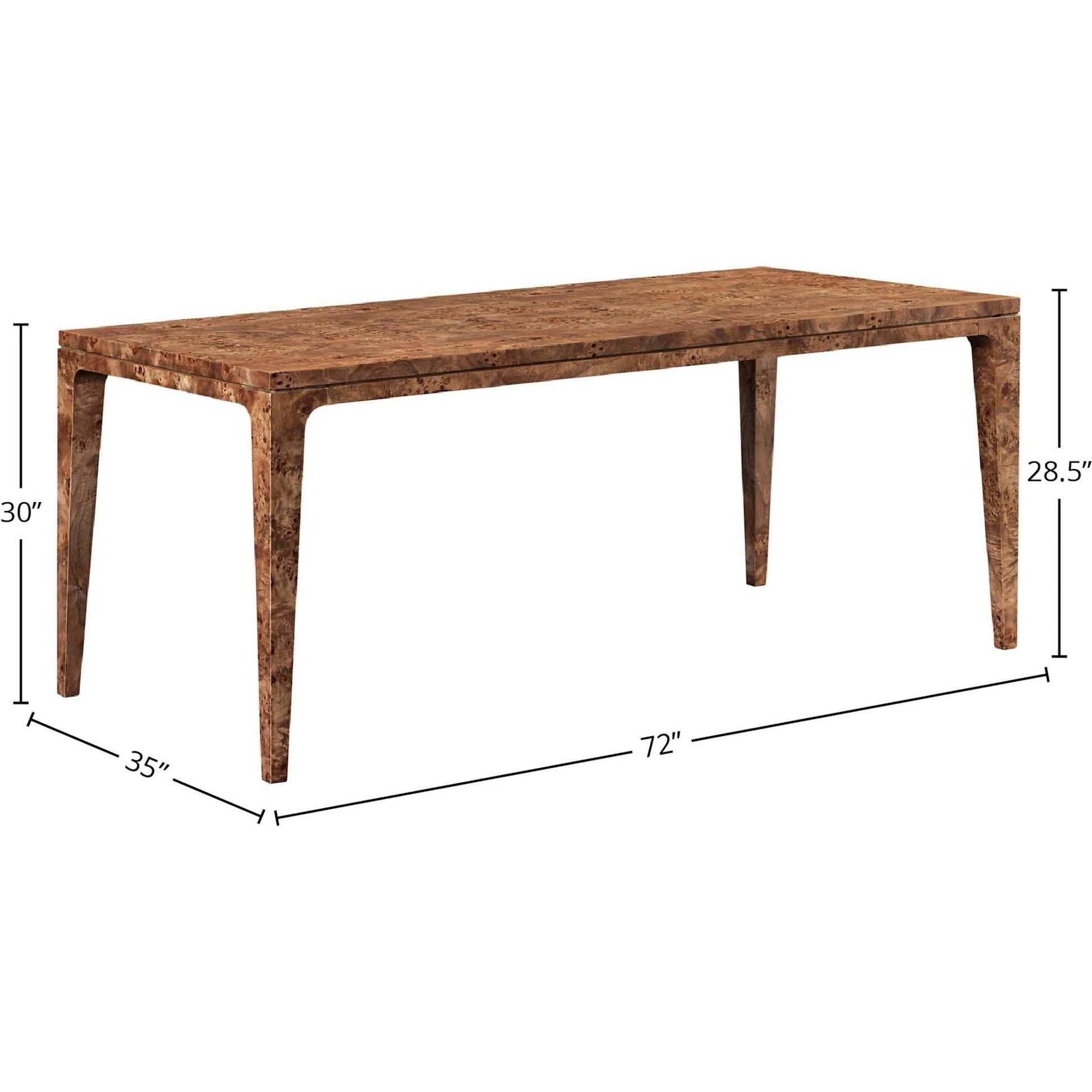 Mappa Dining Table by LH Imports. Made from unique in a transitional style.