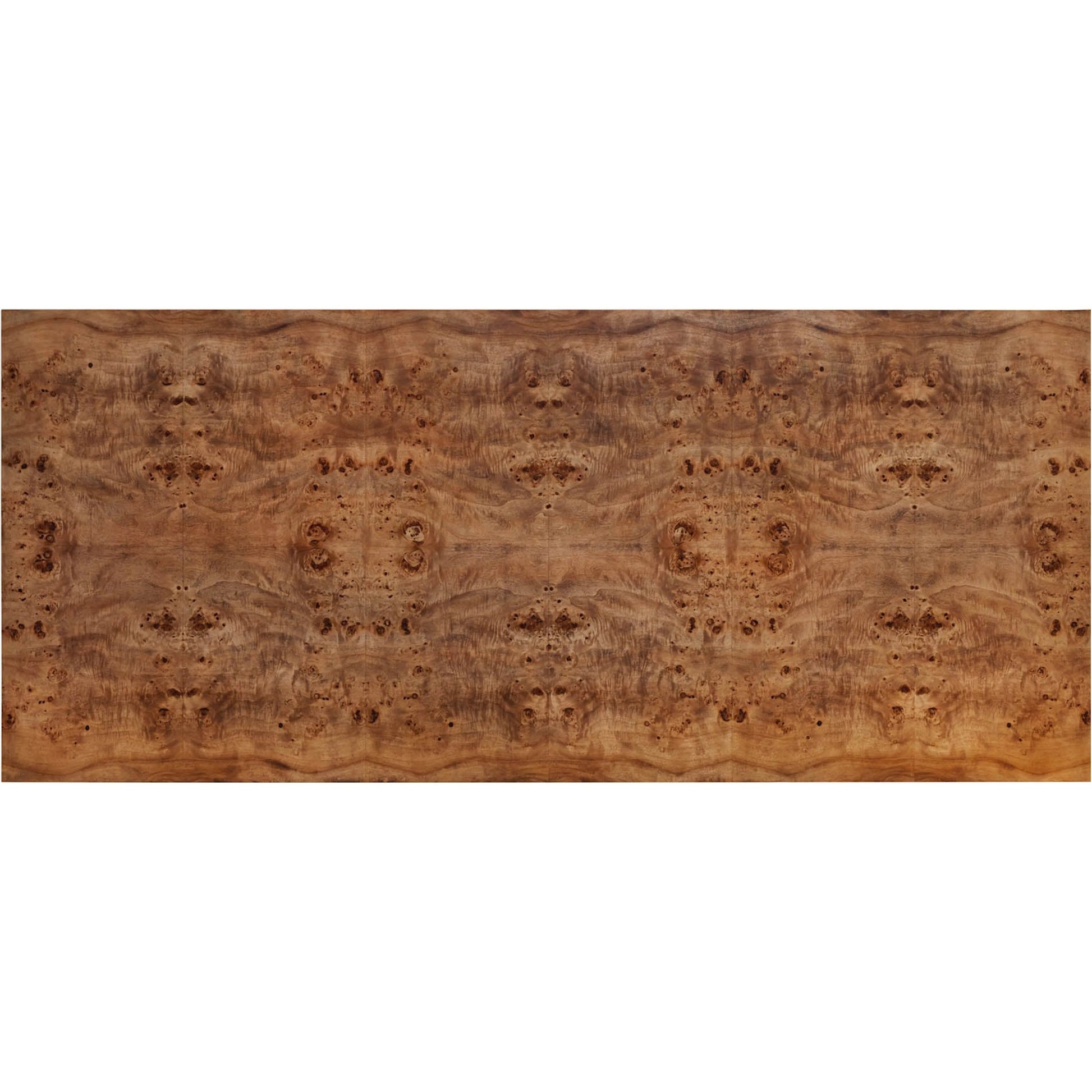 Mappa Large Dining Table by LH Imports in dark burl, matt black. Made from unique in a modern style.