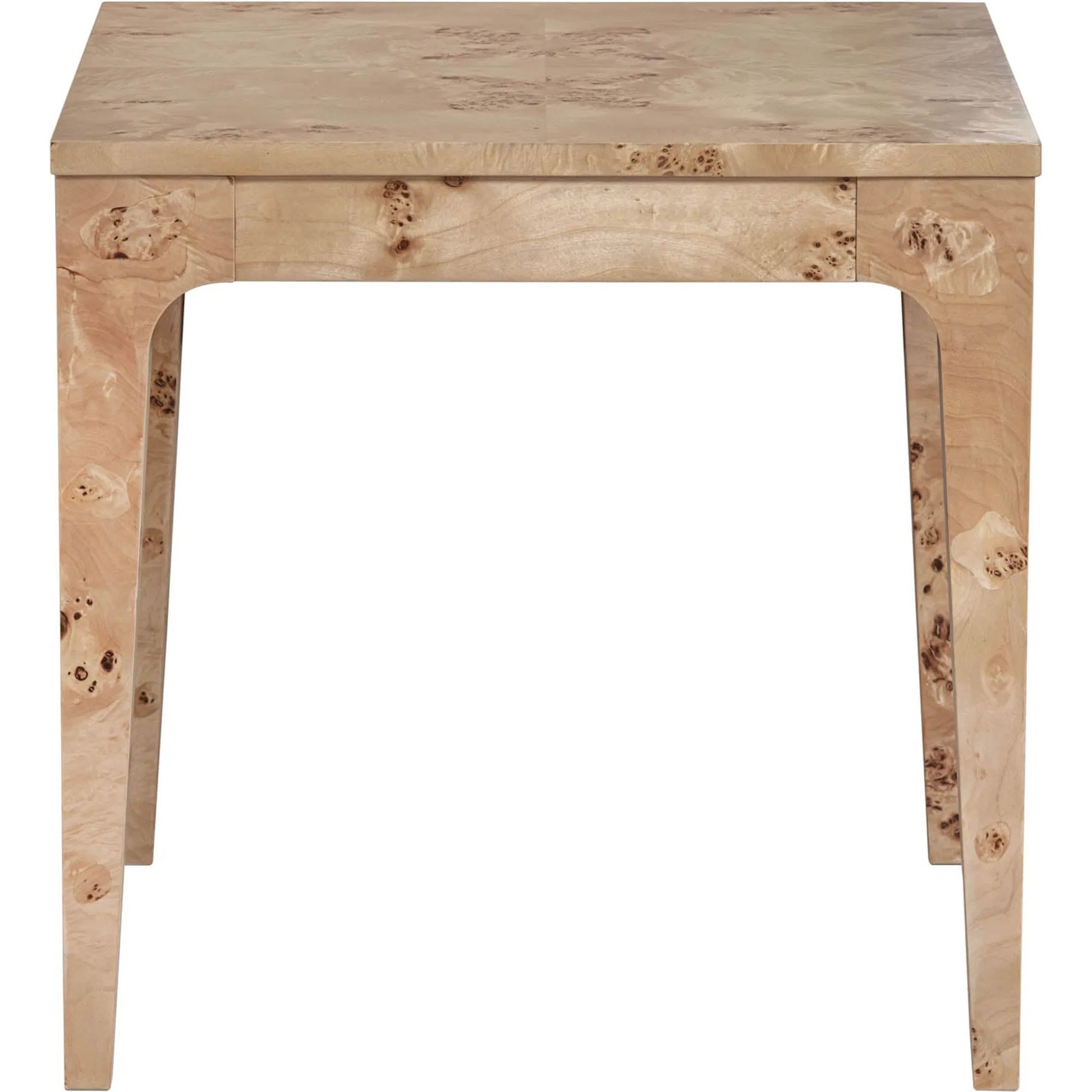 Mappa Side Table by LH Imports. Made from mappa burl veneer, mdf in a transitional style.