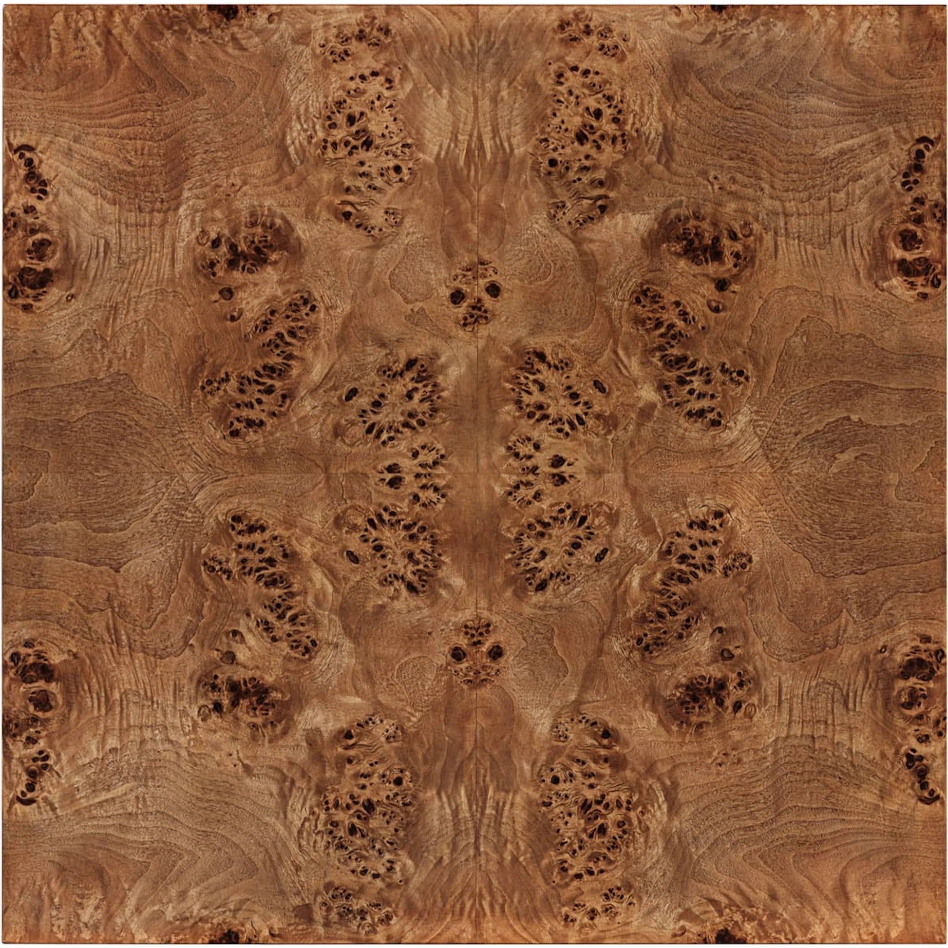 Mappa Side Table by LH Imports. Made from mappa burl veneer, mdf in a transitional style.