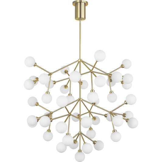 Mara Chandelier by Tech Lighting. Made from aluminum in a modern style.