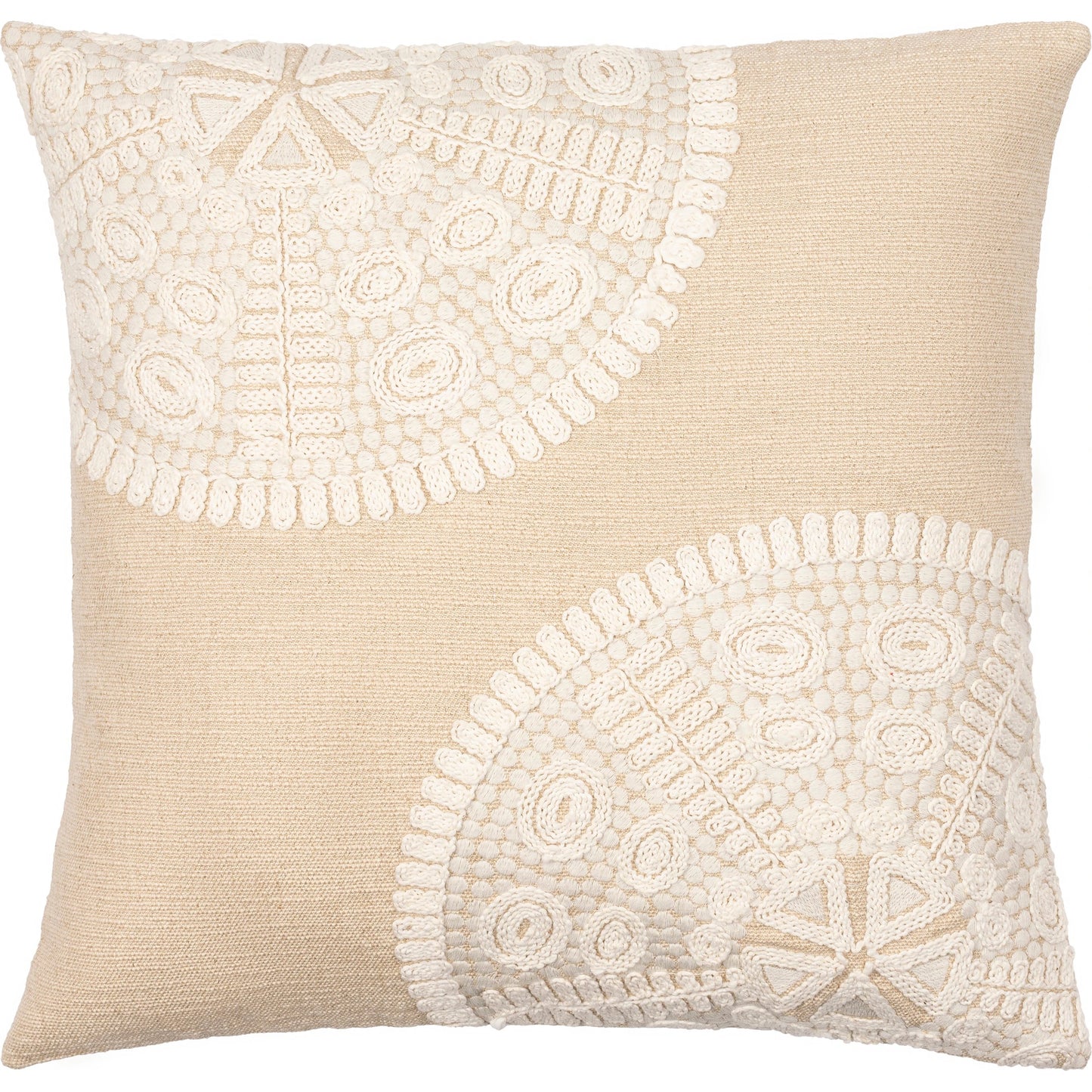 001 SI-1886111,SI-1886112,SI-1886113,SI-1886114 | Additional Silo | Maricopa Pillow - 14107 by Surya in beige, taupe. Made from 100% cotton in a eclectic & global style.