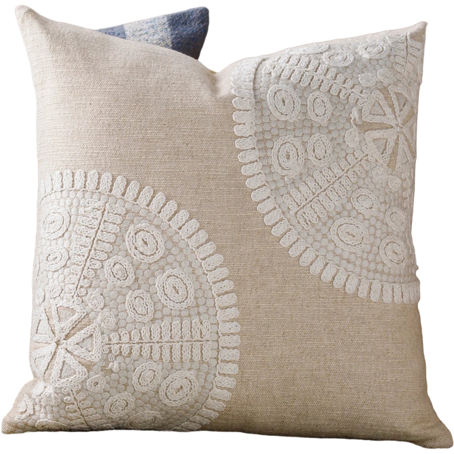 006 SI-1886111,SI-1886112,SI-1886113,SI-1886114 | Lifestyle | Maricopa Pillow - 14107 by Surya in beige, taupe. Made from 100% cotton in a eclectic & global style.