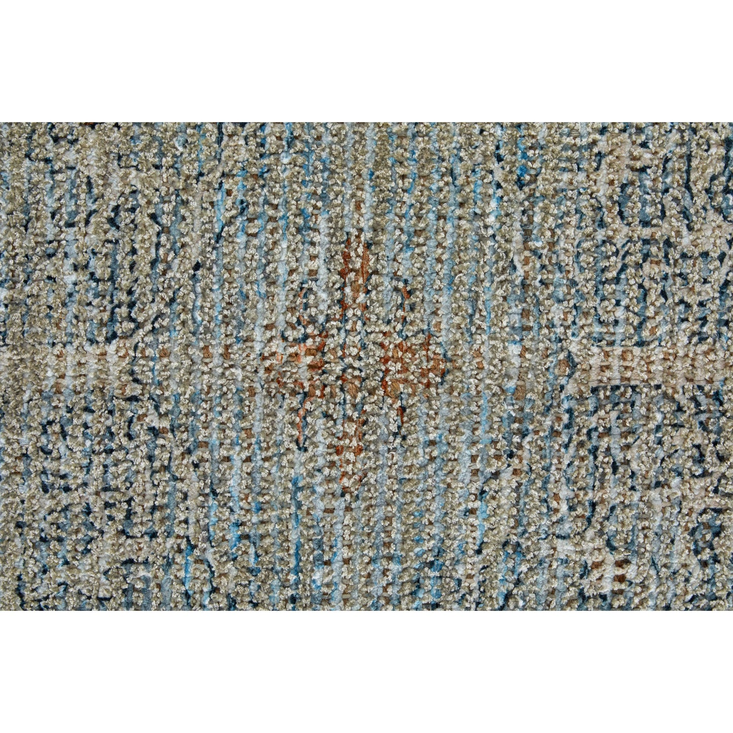 017 SI-1754235,SI-1754236,SI-1754237,SI-1754238,SI-1754239 | Closeup | Caldwell Transitional Oriental Rug - 8801F by Feizy in blue, gray, taupe. Made from wool, viscose in a unique style.