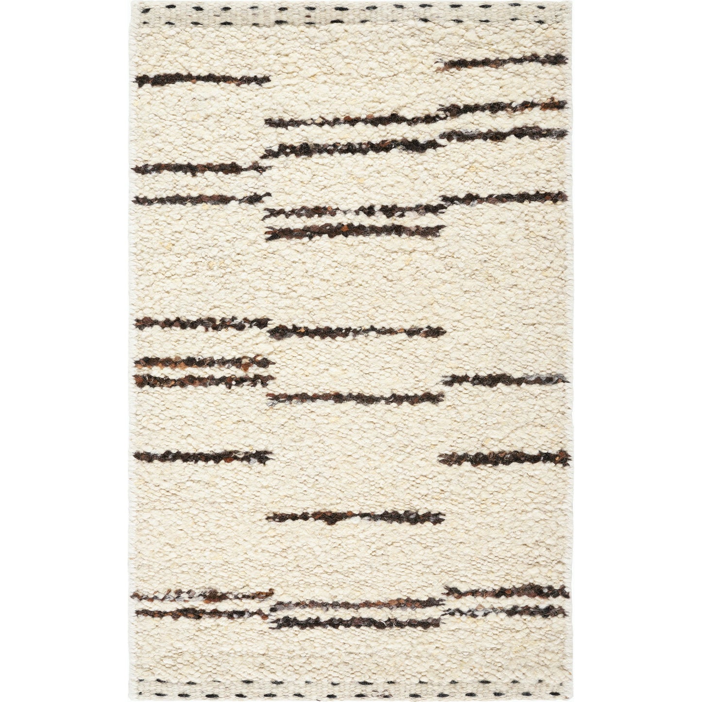 004 SI-1885722,SI-1885723 | Primary Silo | Machu Picchu Rug - 27066 by Surya in cream, dark brown. Made from 90% wool, 10% polyester in a unique style.