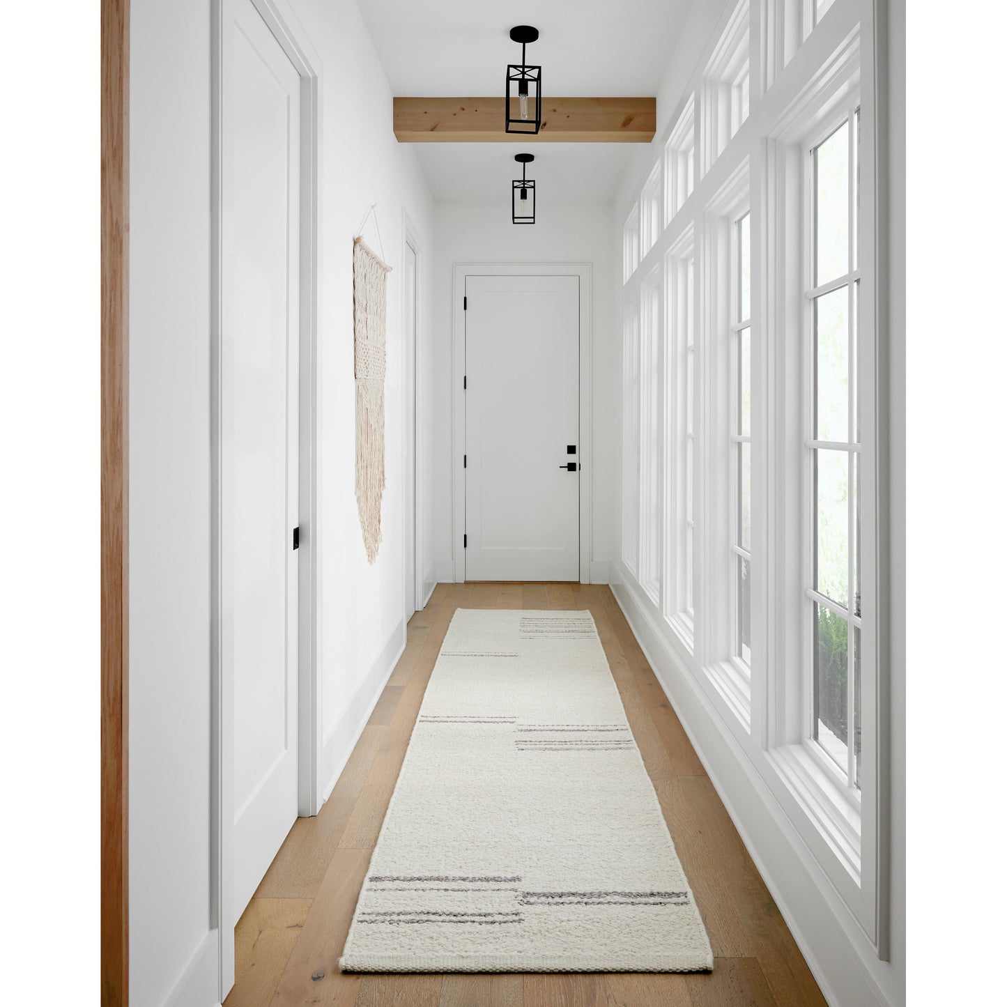 009 SI-2047054 | Lifestyle | Machu Picchu Rug - 27459 by Surya in light beige, medium gray. Made from face: 100% wool, warp: 100% cotton in a unique style.
