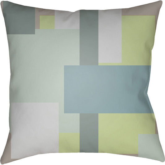 Moderne Pillow - 10857 by Livabliss. Made from front: 100% polyester, back: 100% polyester in a modern style.