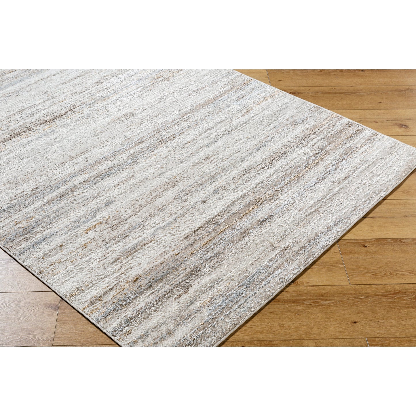 002 SI-2167876,SI-2167877 | Closeup | Mood Rug - 524967 by Livabliss in taupe, white, light gray, mustard, light brown. Made from polypropylene, polyester in a unique style.