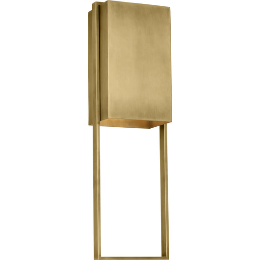 Alude 24" Wall Sconce by Visual Comfort & Co.. Made from brass in a modern style.