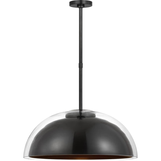 Lusi 24" Pendant by Visual Comfort & Co.. Made from brass in a modern style.