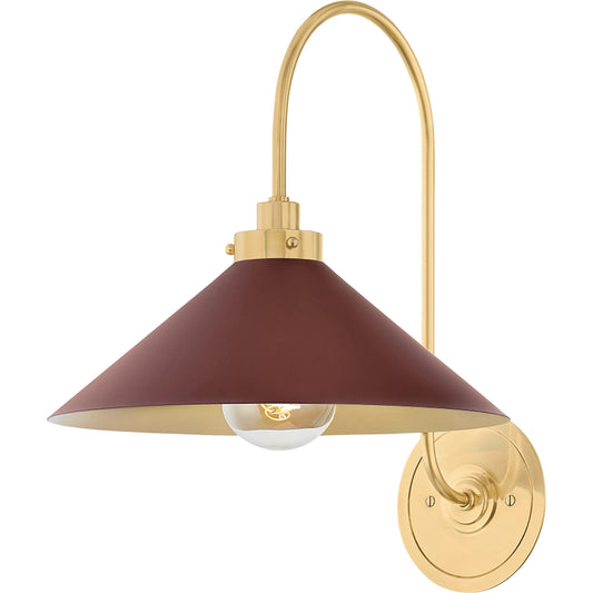 001 SI-2374281 | Primary Silo | Clivedon Wall Sconce by Hudson Valley. Made from steel in a eclectic & global style.