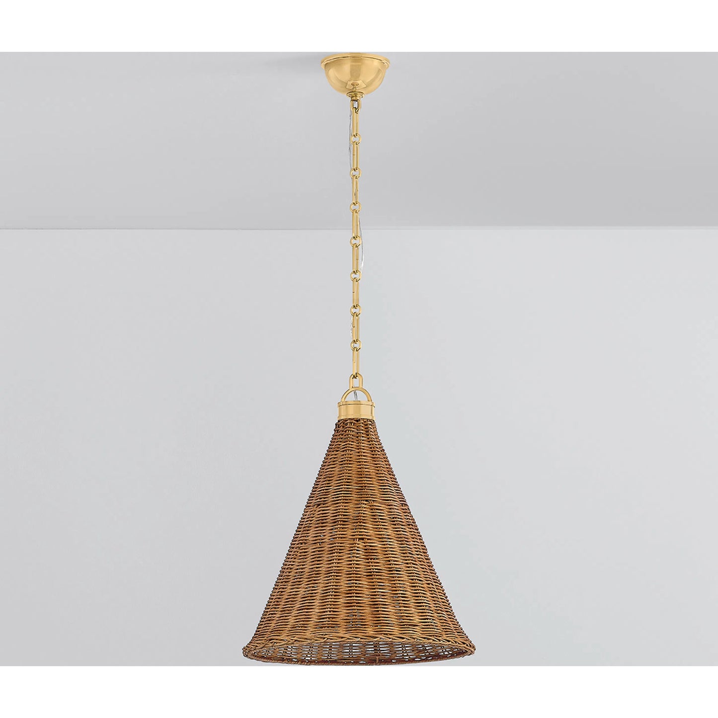 004 SI-2374353 | Additional Silo | Kensington Pendant by Hudson Valley in aged brass. Made from brass in a rustic style.