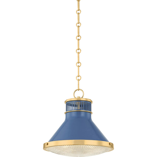 Highclere Pendant by Hudson Valley. Made from iron in a cottage & farmhouse style.