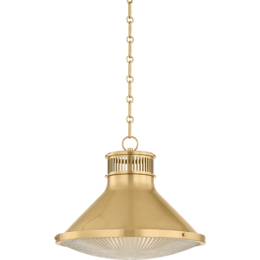 Highclere Pendant by Hudson Valley. Made from iron in a cottage & farmhouse style.