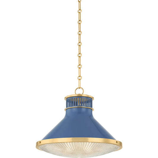 Highclere Pendant by Hudson Valley. Made from iron in a cottage & farmhouse style.