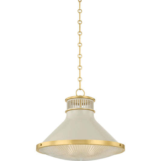 Highclere Pendant by Hudson Valley. Made from iron in a cottage & farmhouse style.