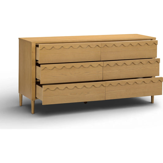 Oodle 6-Drawer Dresser by TOV Furniture. Made from unique in a unique style.