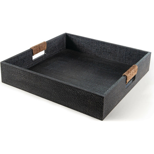 Logia Square Tray by Regina Andrew. Made from resin in a modern style.