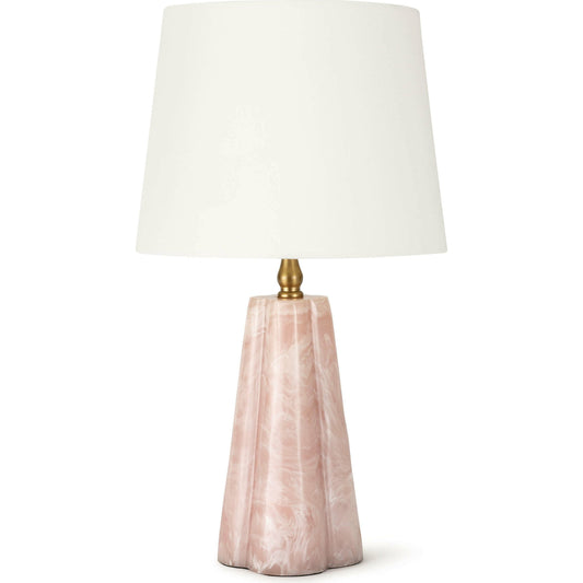 001 SR-769972 | Primary Silo | Joelle Mini Lamp by Regina Andrew in pink and rose. Made from resin in a transitional style.