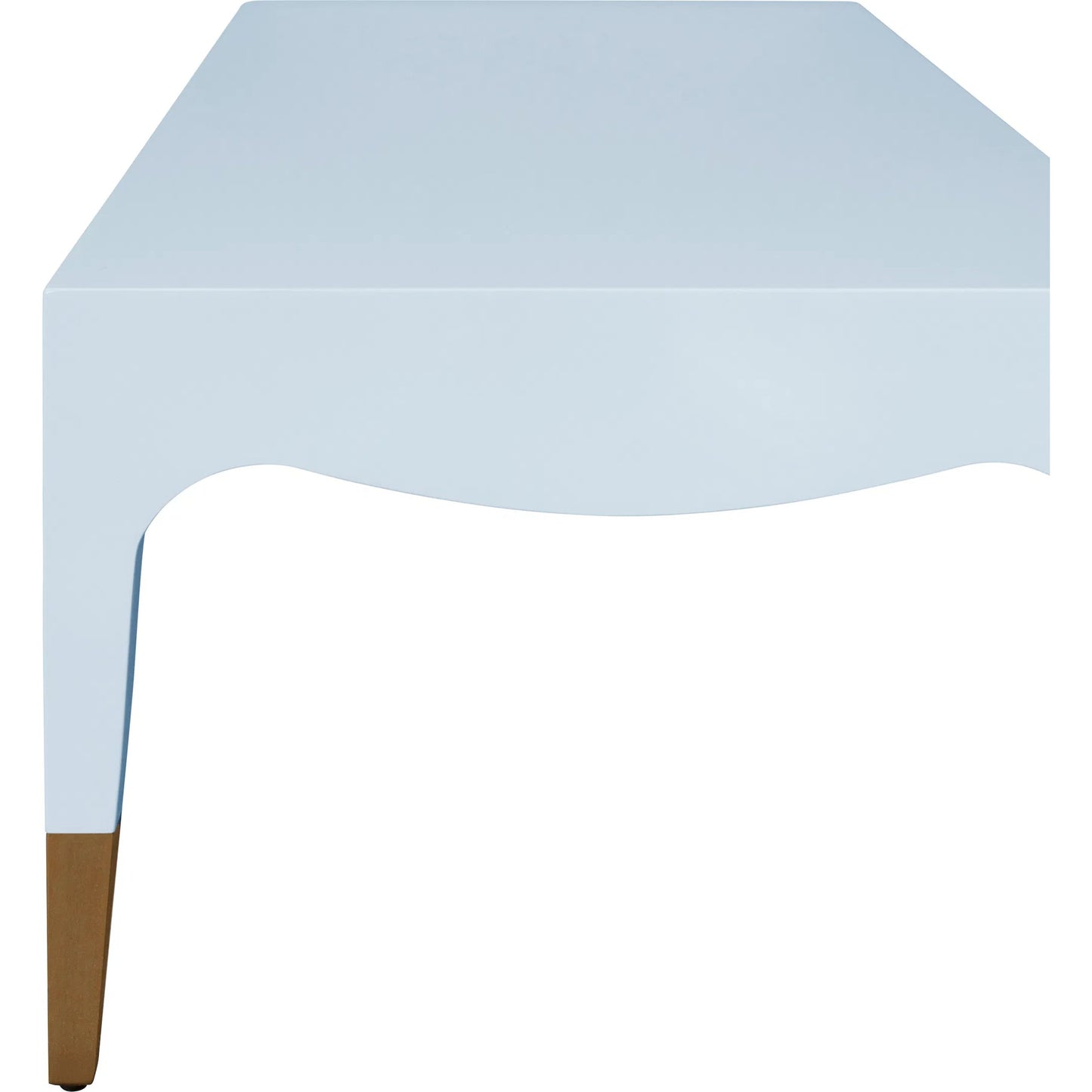 004 SI-2627570 | Closeup | Medina Tapered Leg Coffee Table by Worlds Away. Made from unique in a unique style.