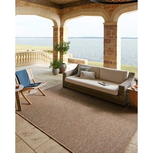 Merrick MER-01 Rug by Loloi in oatmeal, sunrise. Made from 100% polypropylene in a unique style.