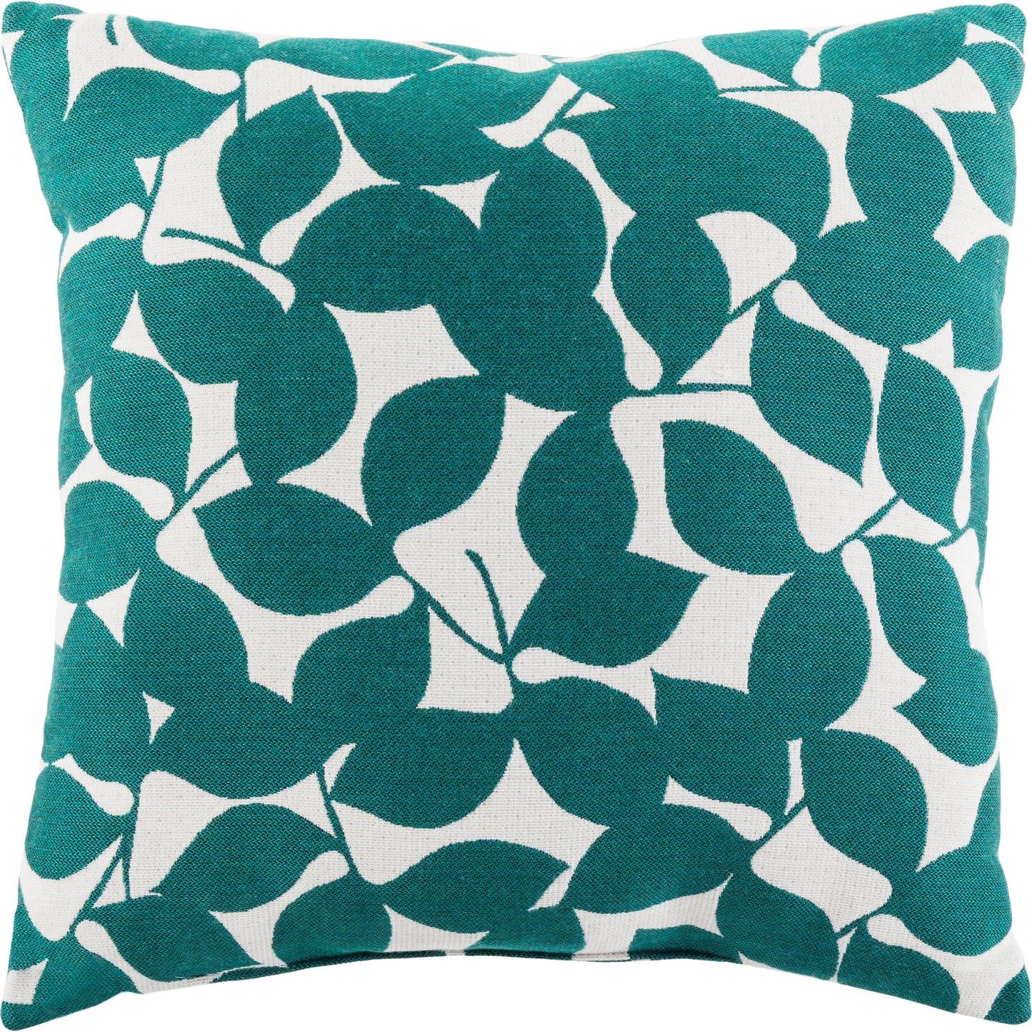 001 O-SURYA-MG001-2020 | Additional Silo | Magnolia Indoor/Outdoor Pillow by Surya in teal, ivory. Made from sunbrella,100% acrylic in a modern style.