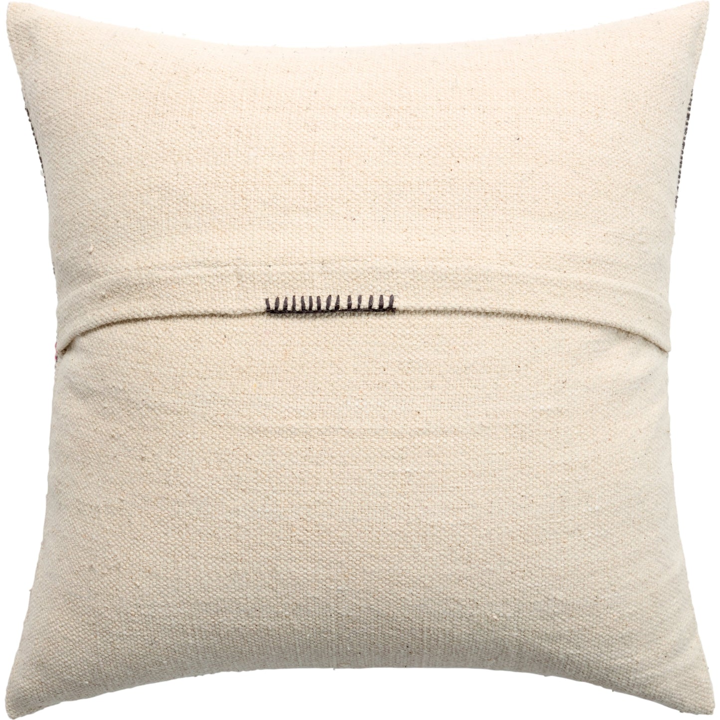 003 SI-2123663,SI-2123664 | Closeup | Margosa MGP13 Pillow by Jaipur Living in natural, gray. Made from 100% cotton in a modern style.