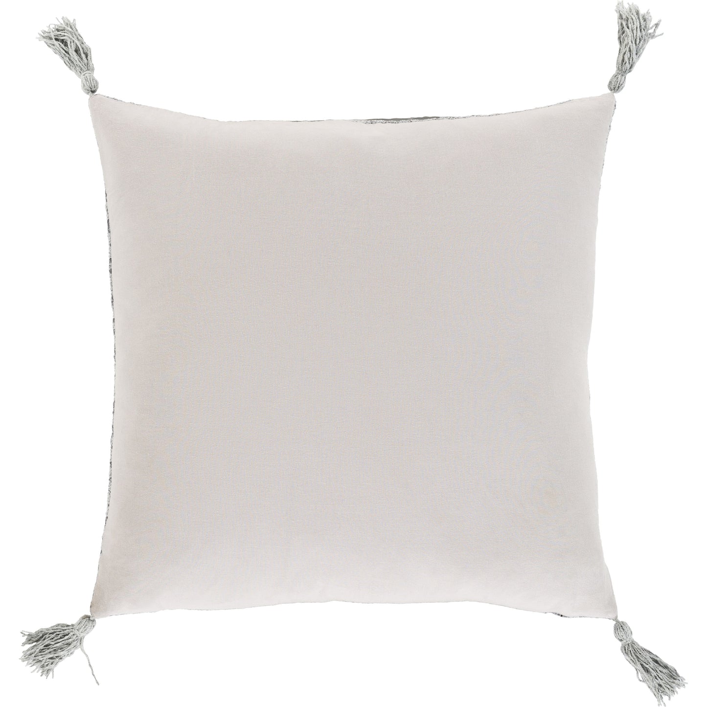 002 SR-880659,SR-880660 | Additional Silo | Madagascar Pillow - 9450 by Surya in medium gray. Made from 100% cotton in a modern style.