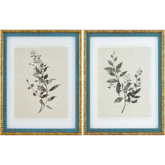 001 SI-2530605 | Primary Silo | Midsummer Framed Art (Set of 2) by Livabliss in charcoal and matte, natural. Made from canvas, polystyrene in a unique style.