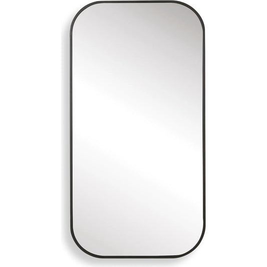 001 SR-824136 | Primary Silo | Taft Dark Mirror by Uttermost in bronze. Made from stainless steel, mdf, glass in a modern style.