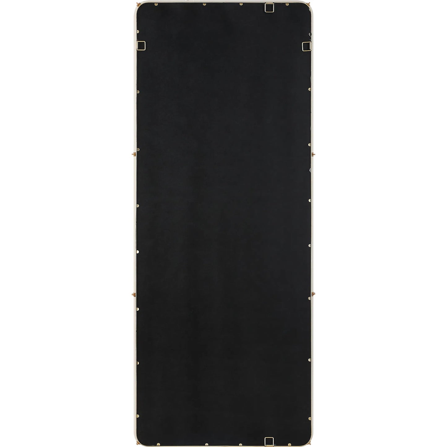 005 SI-2295179 | Unknown | Cyprus Dressing Mirror by Uttermost in brass. Made from steel, mirror, mdf, pu leather, aluminum in a unique style.
