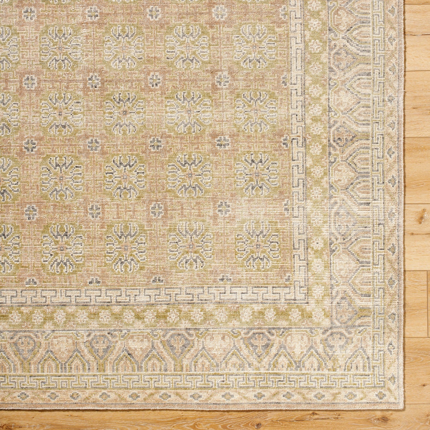 005 SI-2165438,SI-2165439,SI-2165440,SI-2165441,SI-2165442 | Closeup | Marisa Rug - 534649 by Surya in khaki, warm grey, ash. Made from wool in a unique style.