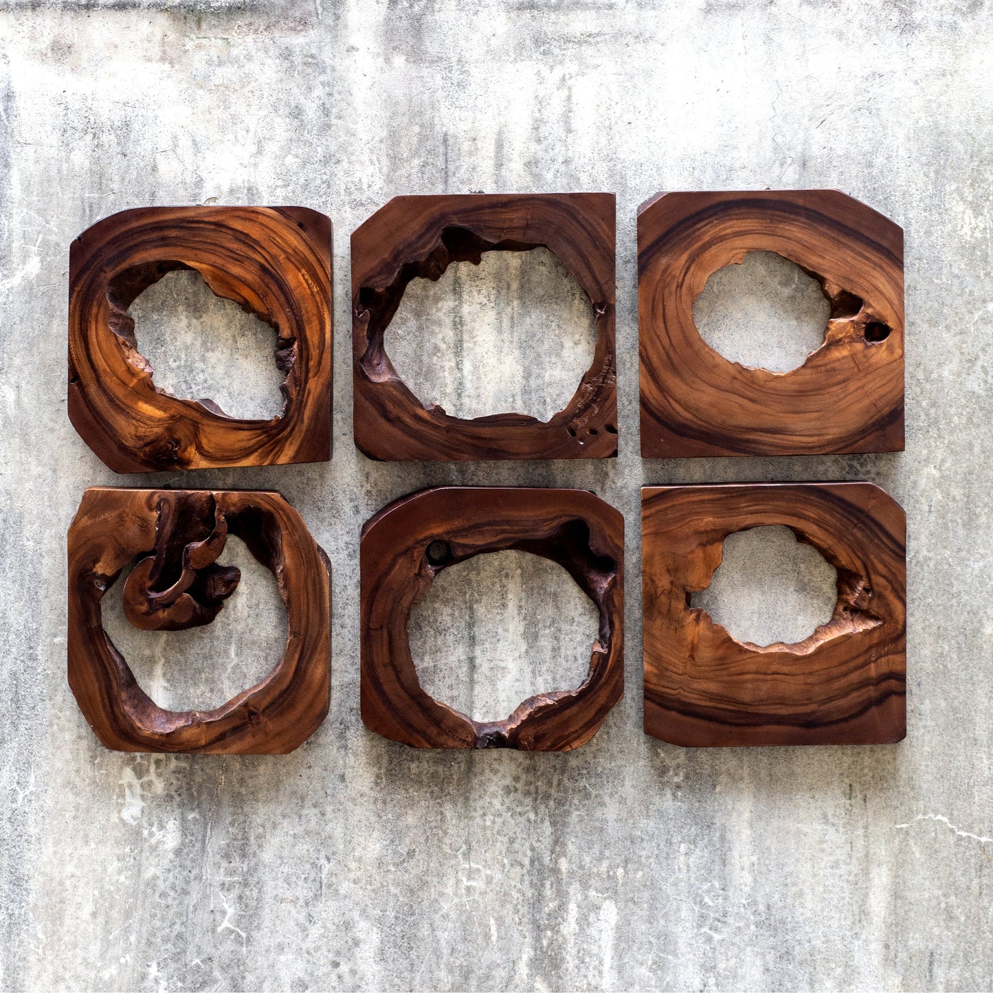 008 SR-766561 | Lifestyle | Adlai Wood Wall Art by Uttermost in multi. Made from suar wood in a modern style.