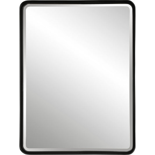 001 SI-1754800 | Primary Silo | Crofton Large Mirror by Uttermost. Made from mdf, iron, mirror in a modern style.