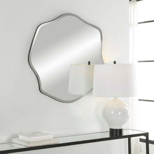 Curiosity Organic Mirror by Uttermost. Made from mdf, mirror in a modern style.
