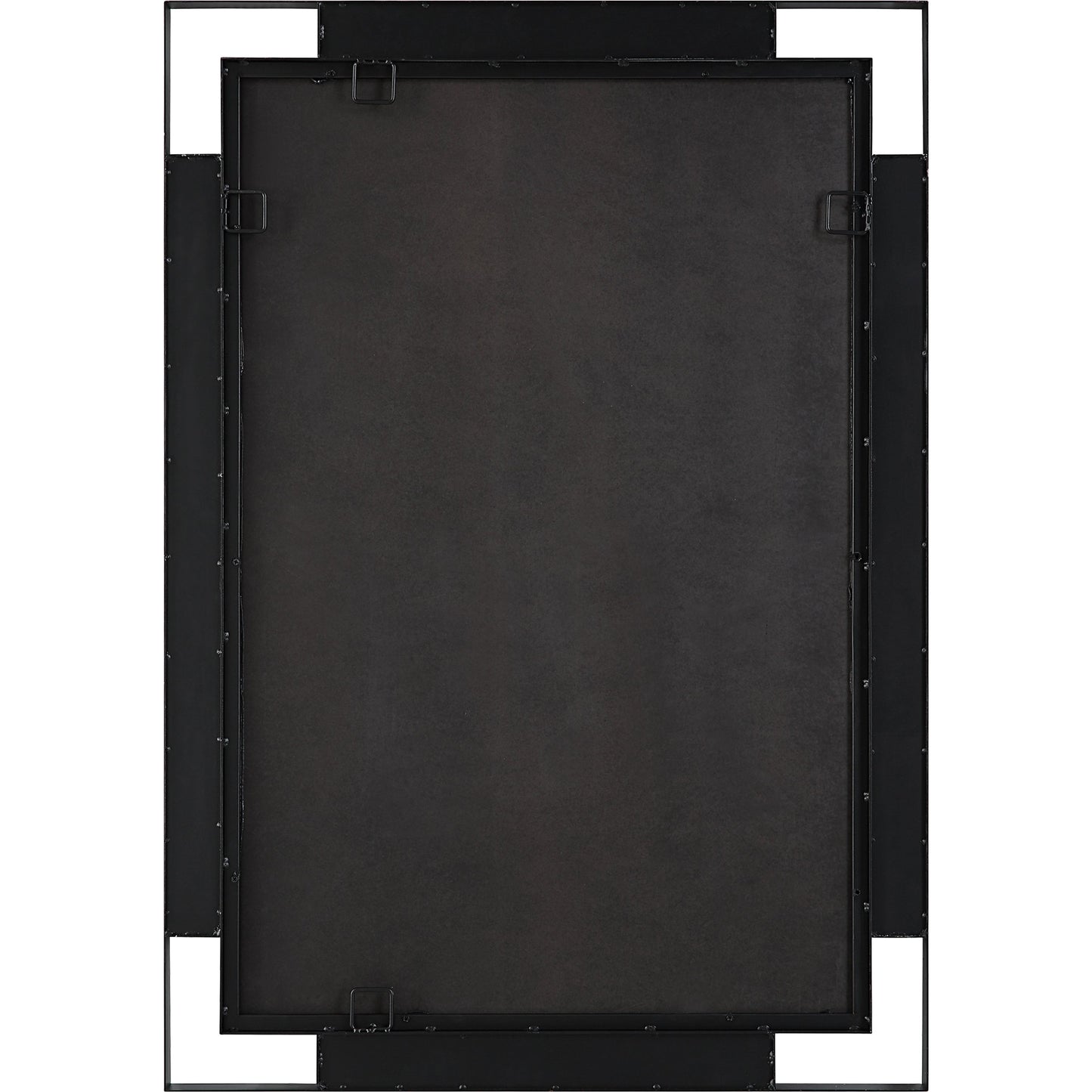 005 SI-2108089 | Additional Silo | Stellan Mirror by Uttermost in black. Made from mirror, mdf, iron in a modern style.