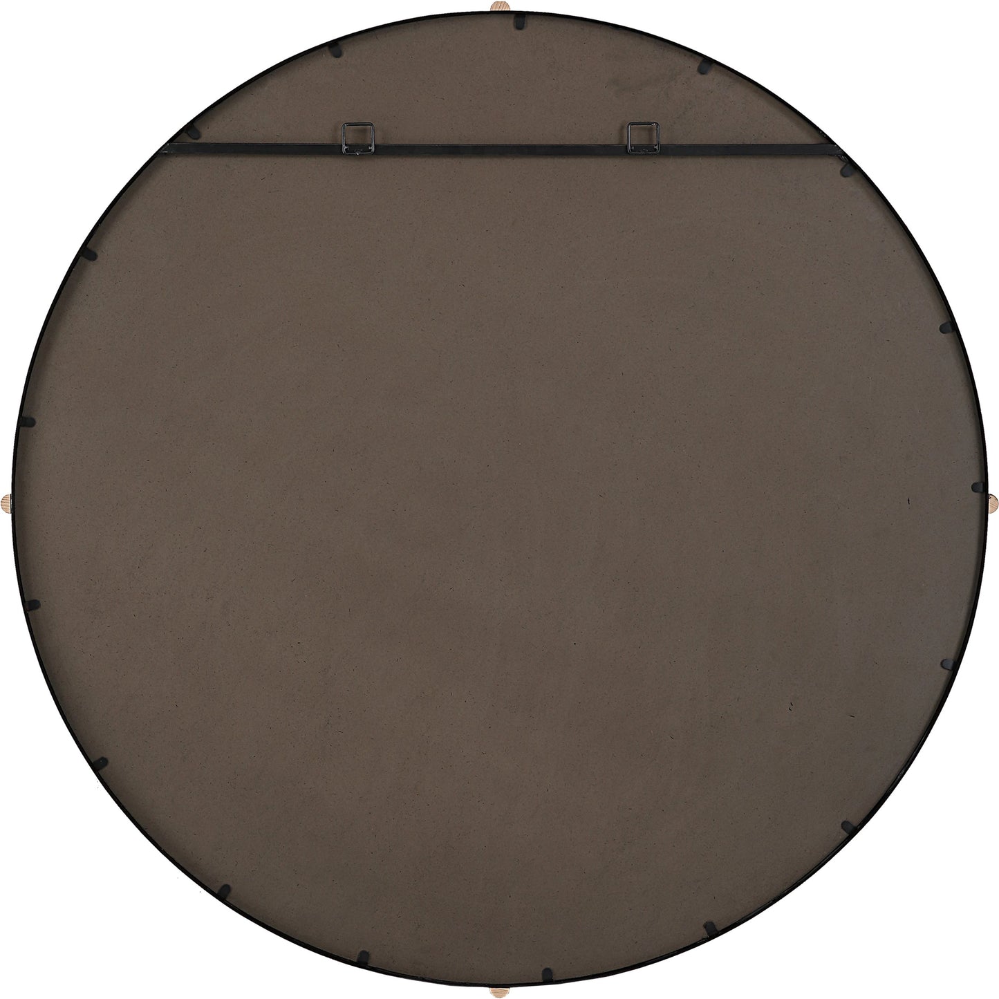 004 SI-2108090 | Additional Silo | Bonded Round Mirror by Uttermost in gold. Made from iron, mirror, mdf, pine in a modern style.