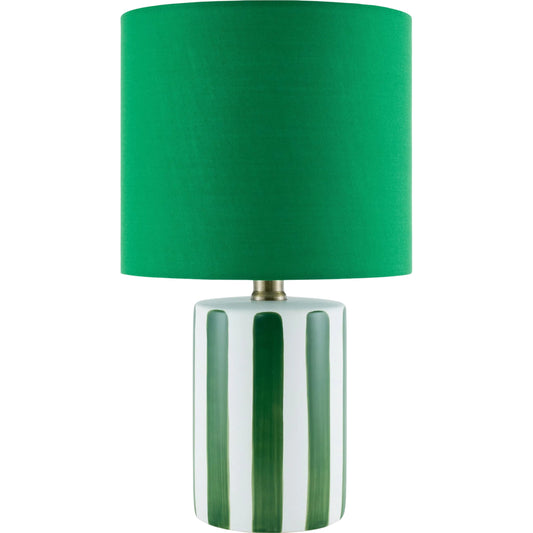 Melbu Tall Accent Table Lamp by Livabliss in glazed. Made from ceramic, linen, polyester in a eclectic & global style.