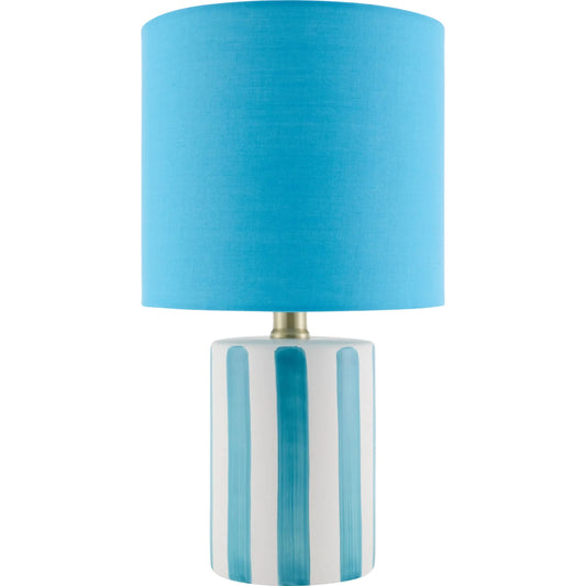 Melbu Tall Accent Table Lamp by Livabliss in glazed. Made from ceramic, linen, polyester in a eclectic & global style.