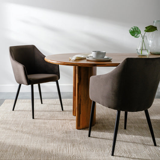 Milford Dining Chair - 359588 (Set of 2) by Surya in powder coated. Made from unique in a transitional style.