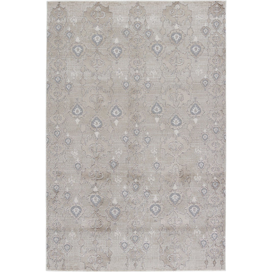 Malilla by Nikki Chu MLI01 Rug by Jaipur Living in taupe, gray. Made from 65% polyester 35% polypropylene in a unique style.