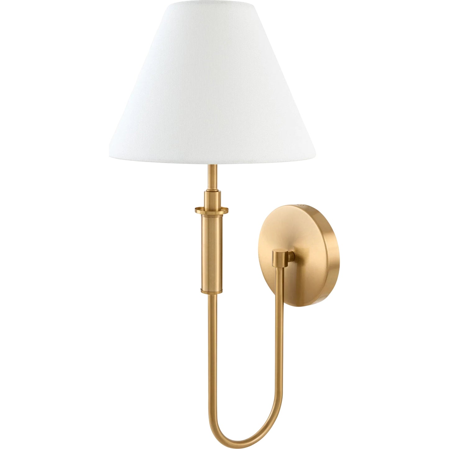 002 SI-2631604 | Primary Silo | Montclaire Wall Sconce by Livabliss. Made from iron, linen in a unique style.
