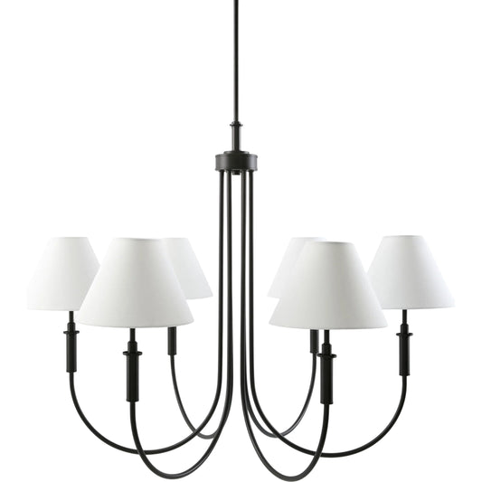000 SI-2631609 | Primary Silo | Montclaire Chandelier by Livabliss. Made from iron, linen in a unique style.