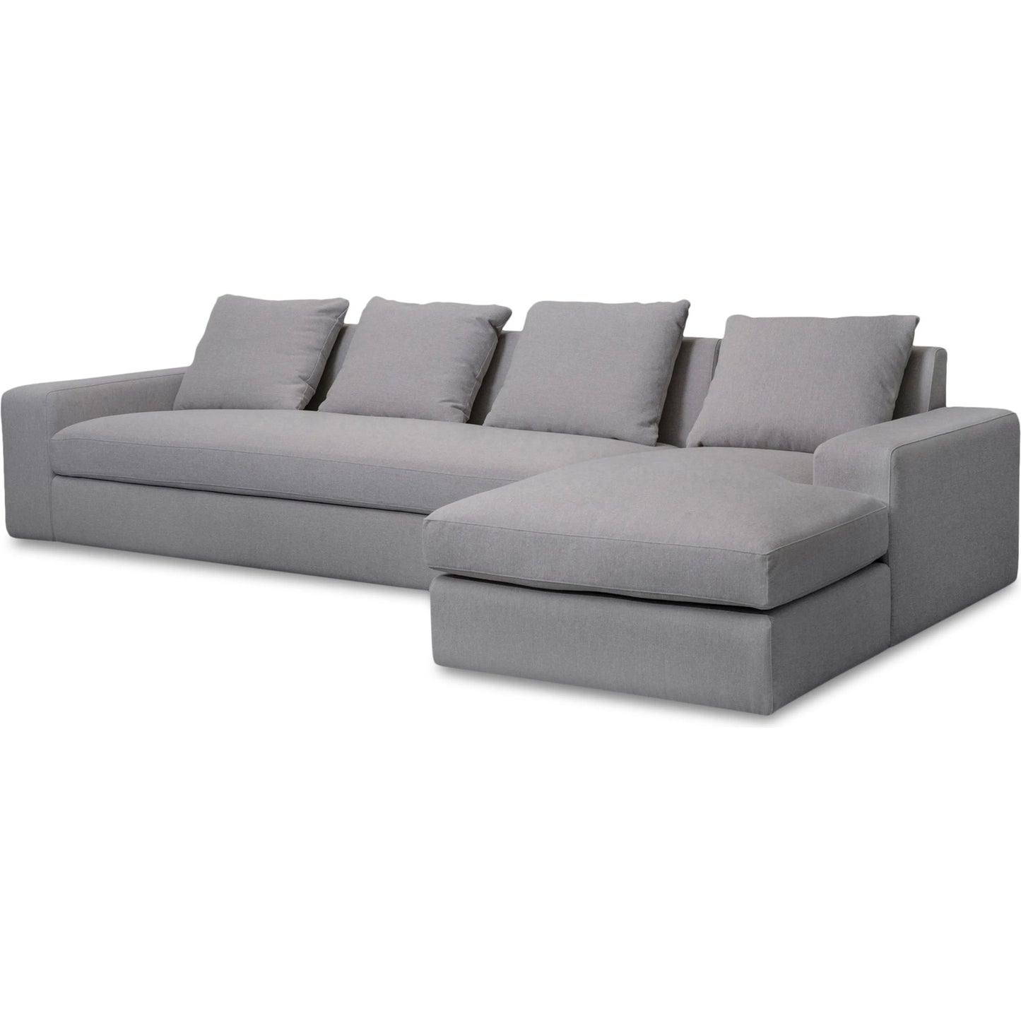 010 SI-2368369 | Additional Silo | Thomas Sectional by Moe's Home Collection. Made from upholstery: 100% polyester, 70% feather, 30% fiber fill, solid wood, plywood frame in a transitional style.