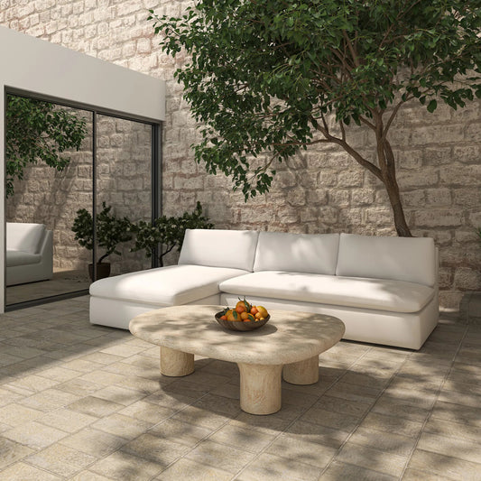 Miles Outdoor Chaise by Moe's Home Collection in white. Made from aluminum frame, 100% olefin fabric, quick dry foam in a transitional style.